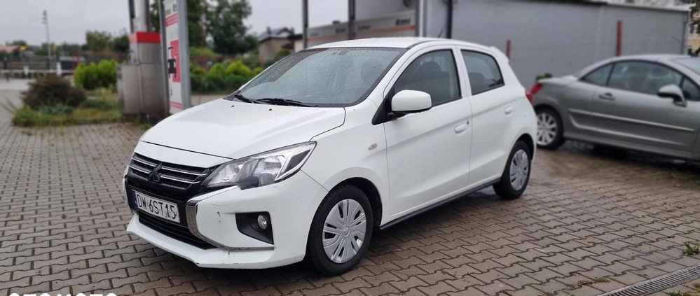 Mitsubishi Space Star cena 29900 przebieg: 20000, rok produkcji 2022 z Jasień małe 106